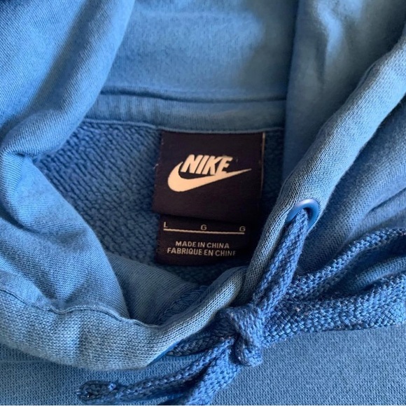 Nike spell out hoodie baby blue - Picture 4 of 4